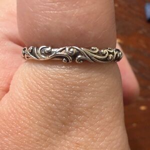 Pandora Intricate Silver Ring